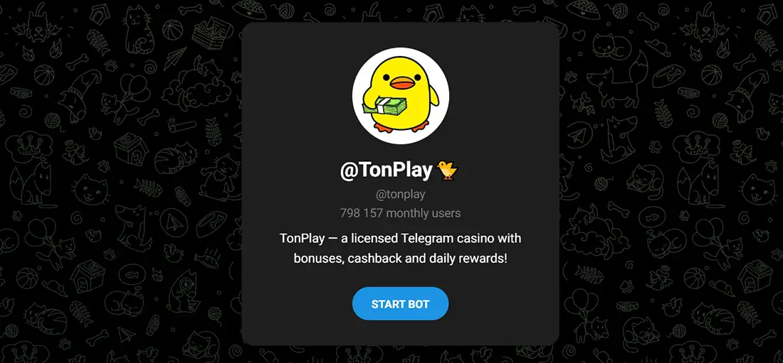 TonPlay телеграм бот